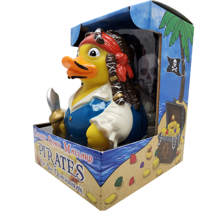 Captain Quack Mallard, Pirate of the Quackibeean Rubber Duck