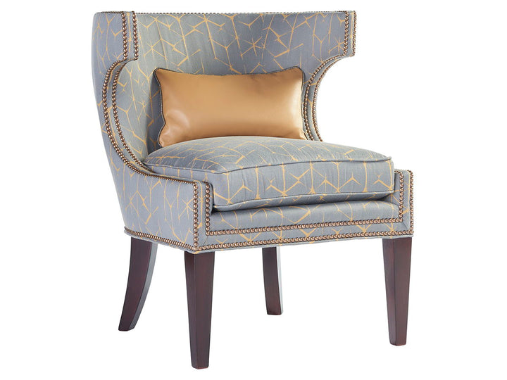 Lexington Upholstery - Greta Chair - Light Blue