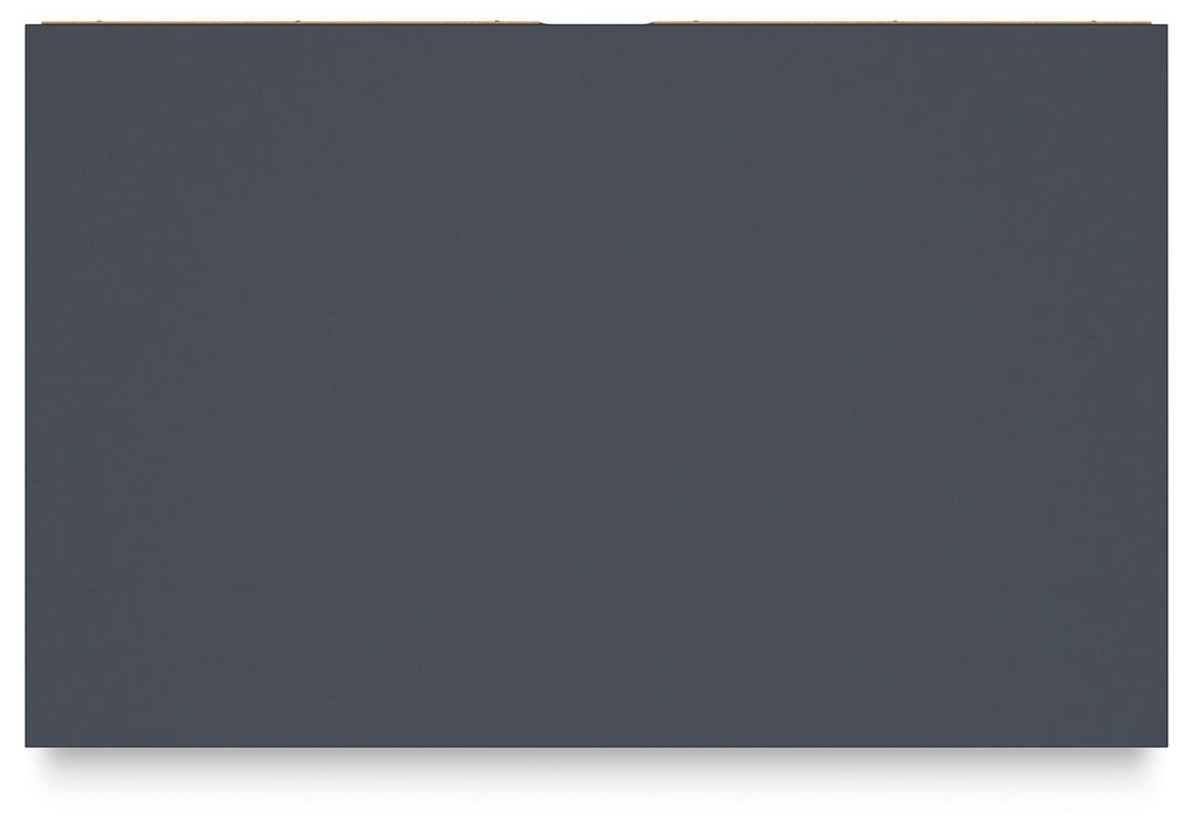 Simmenfort - Navy Blue - Five Drawer Chest