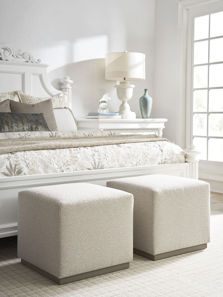Barclay Butera Upholstery - Colby Ottoman - Beige