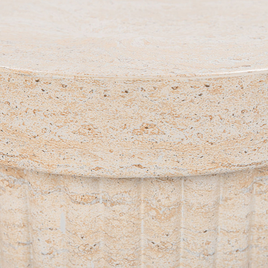 Selah - Outdoor Stool / Table - Beige