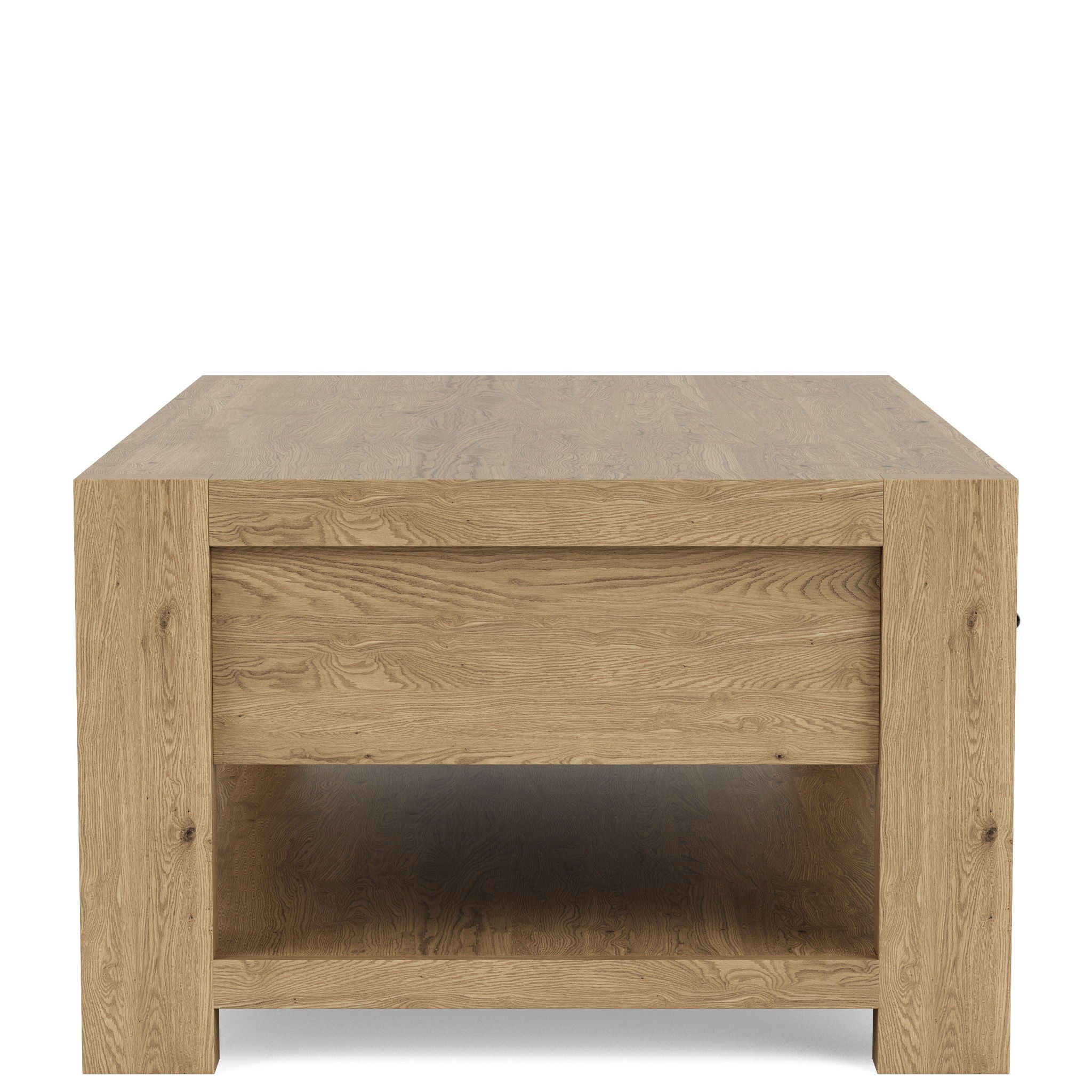 Davie - Rectangular Cocktail Table - Light Brown