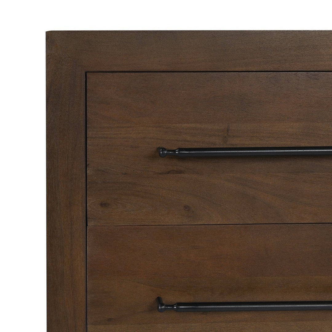 Jaxon - 9 Drawer Dresser - Cocoa Brown