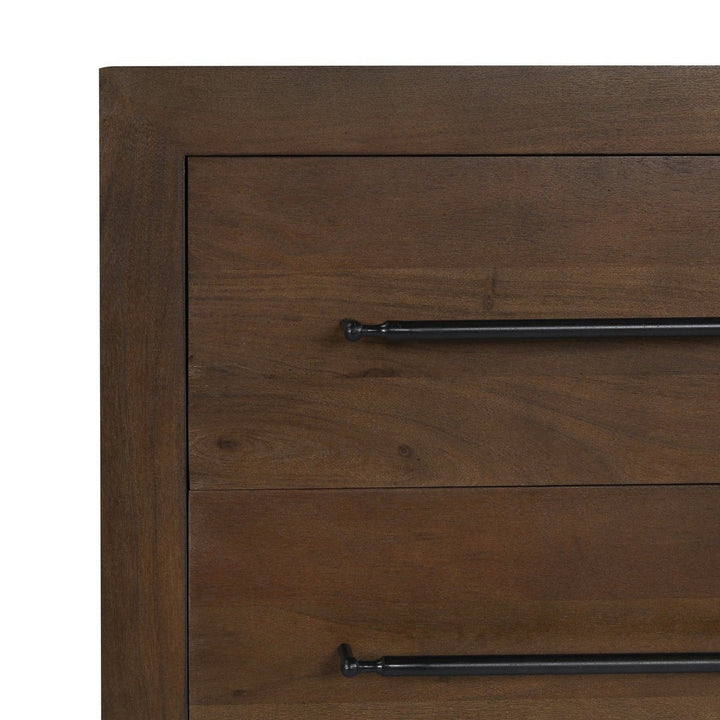 Jaxon - 9 Drawer Dresser - Cocoa Brown