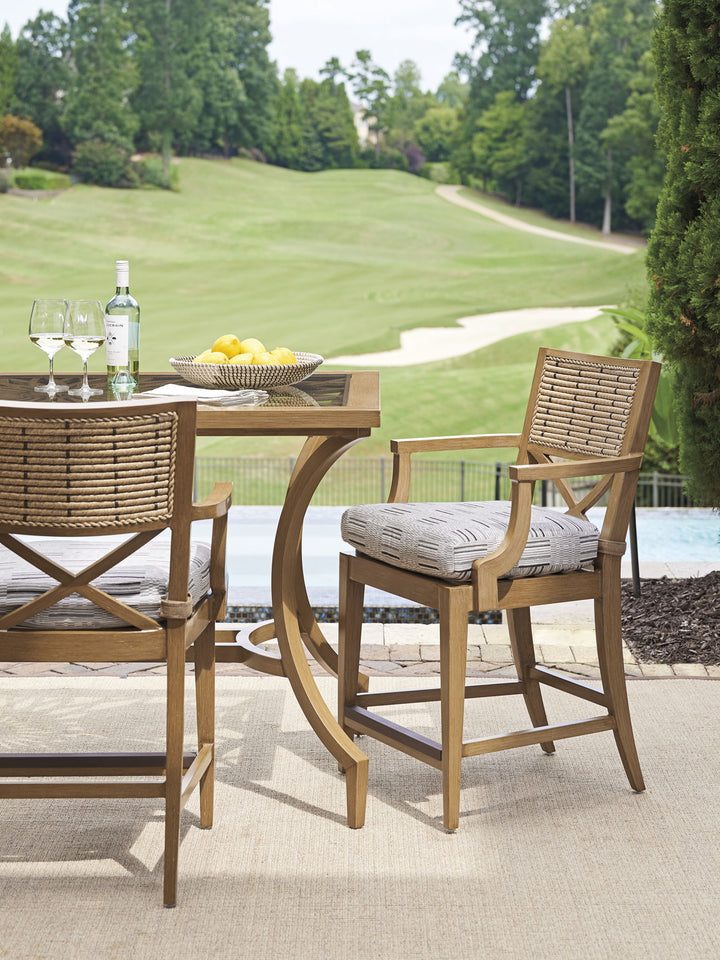 Los Altos Valley View - Bistro Table - Light Brown