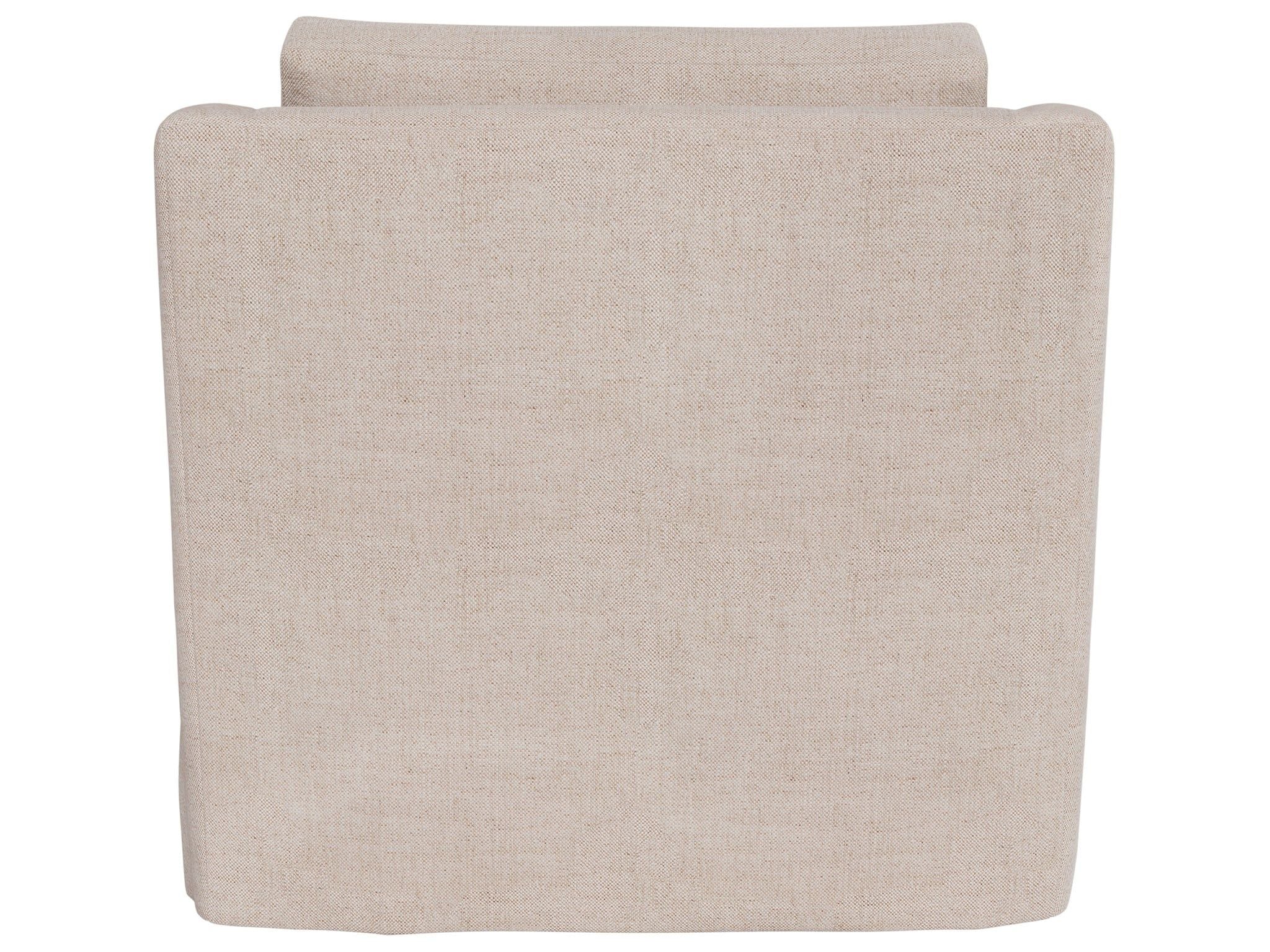 Asher - Slipcover Swivel Chair Outdoor, Special Order - Beige