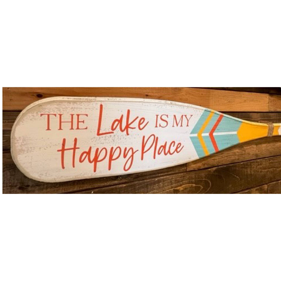 Boat Oars- Color Combination #5 2PC Set (Choose Own Text): GO JUMP IN THE LAKE