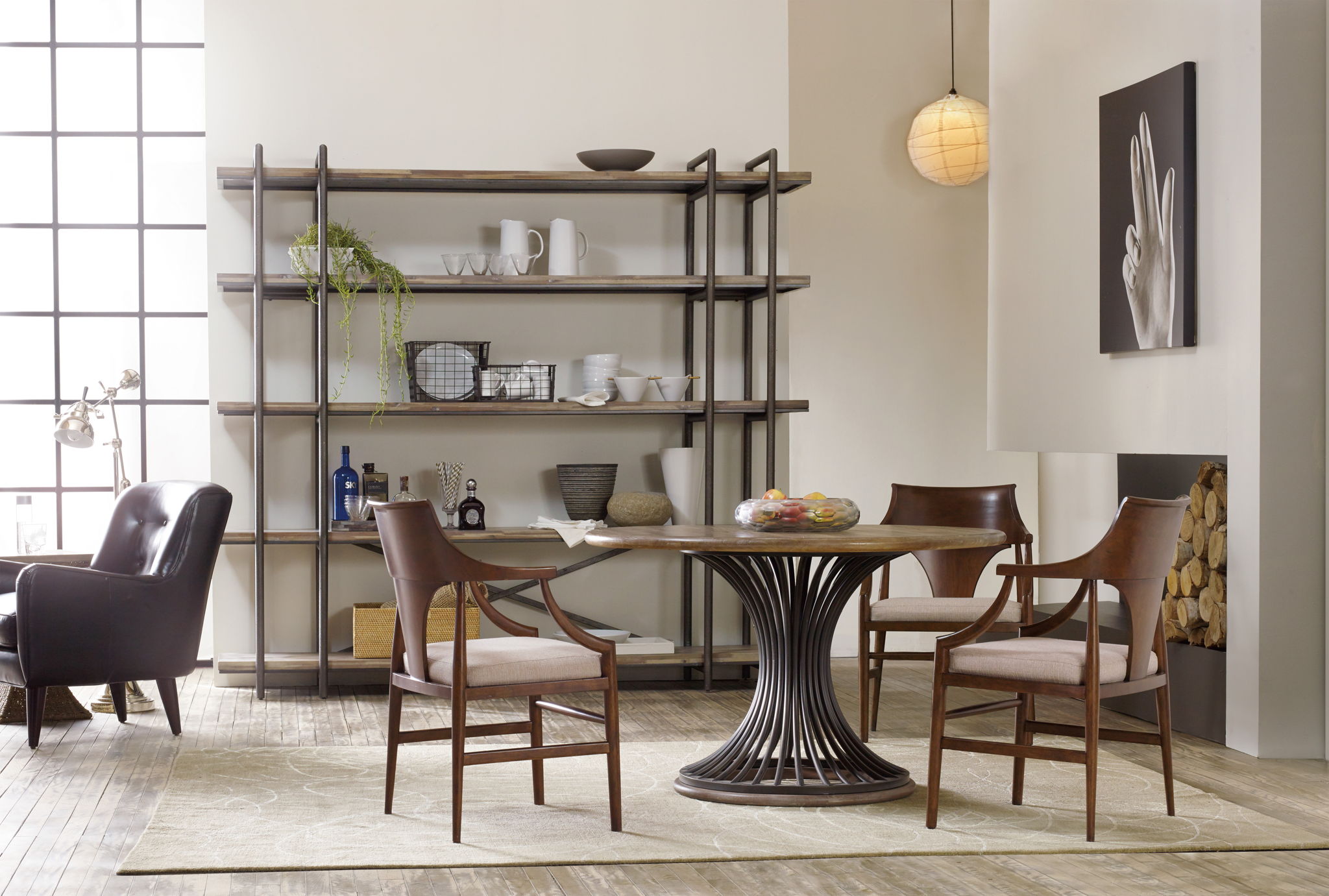 Studio 7H - Scaffold Entertainment Console - Light Brown