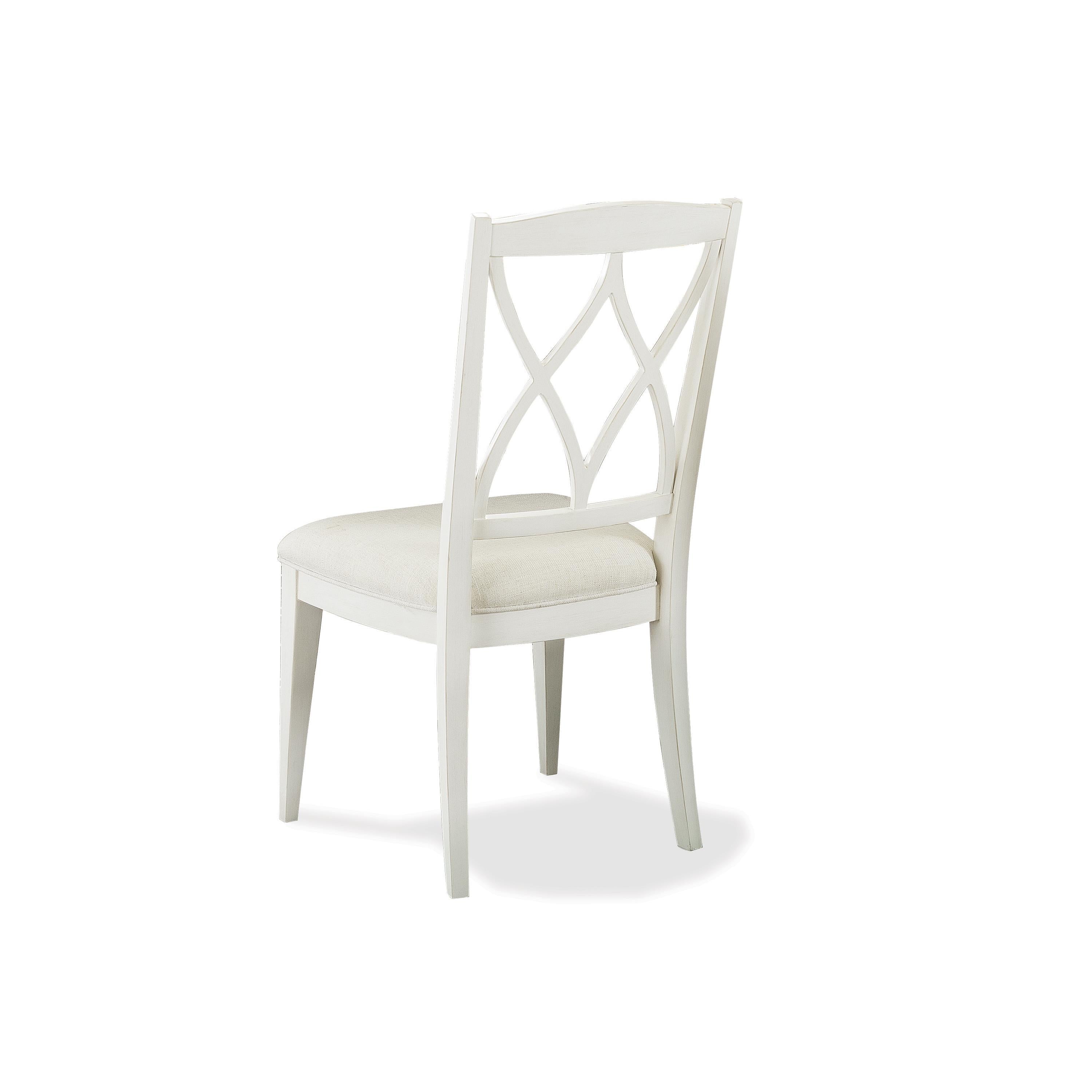 Myra - Back Upholstered Side Chair (Set of 2) - Paperwhite