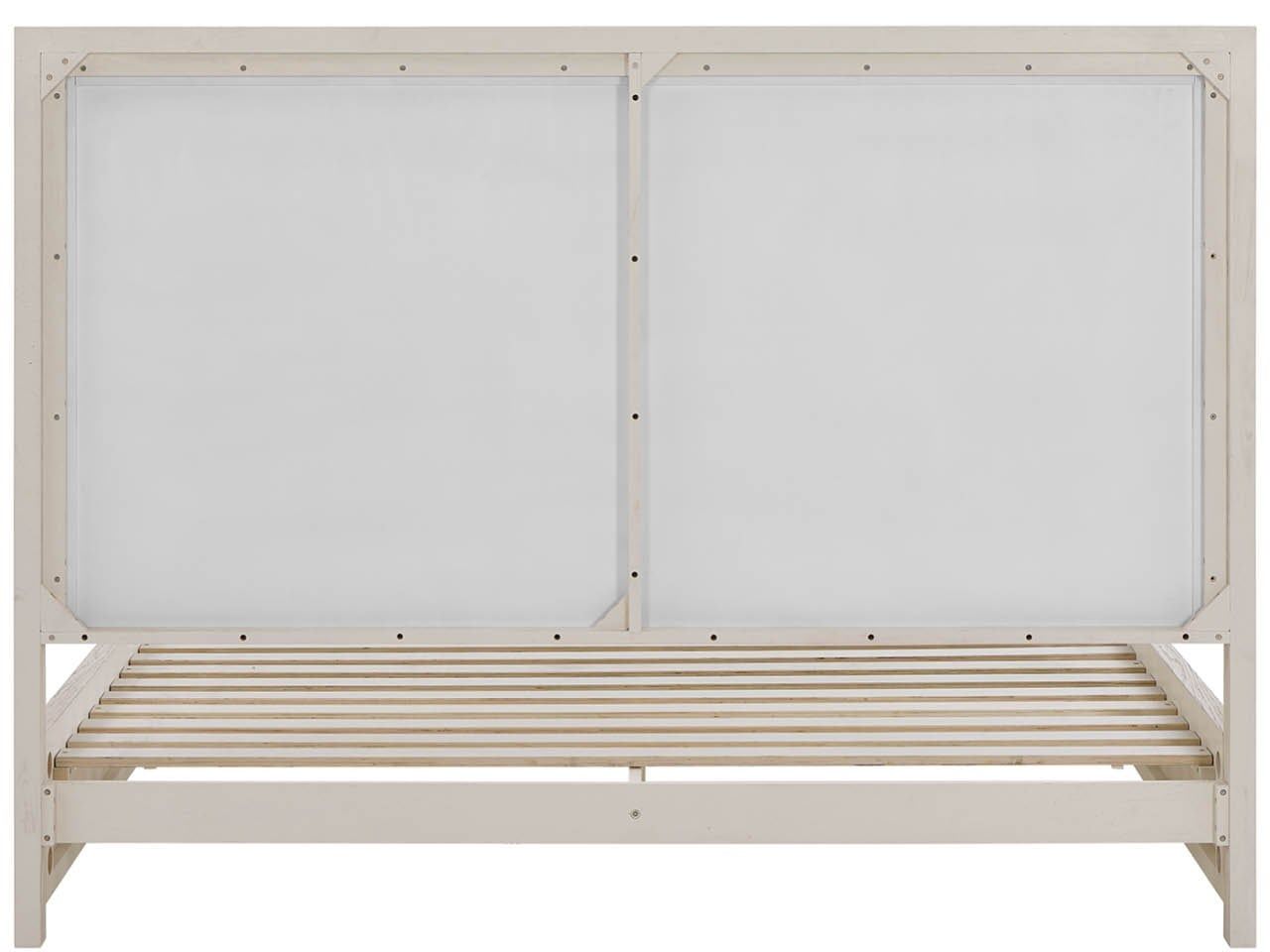 Modern - Panel Bed - Two-Tone
