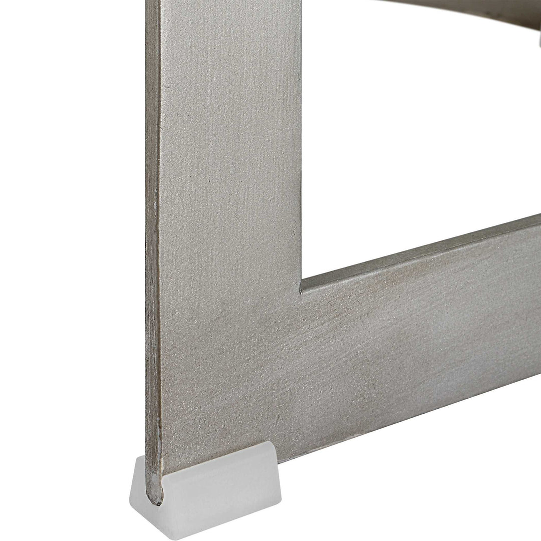 Ivanna - Backless Counter Stool - Silver