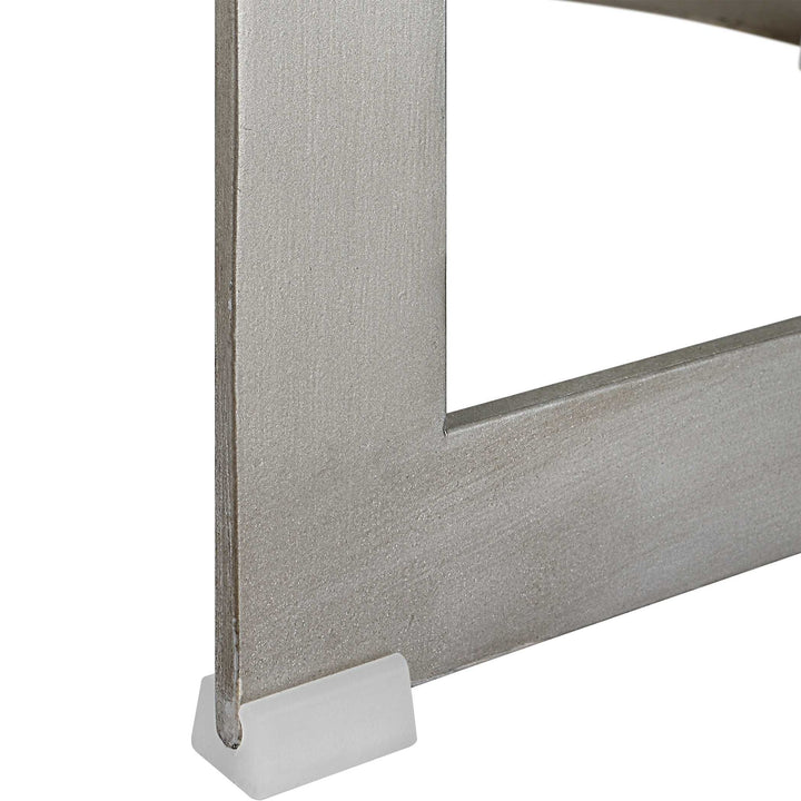 Ivanna - Backless Counter Stool - Silver