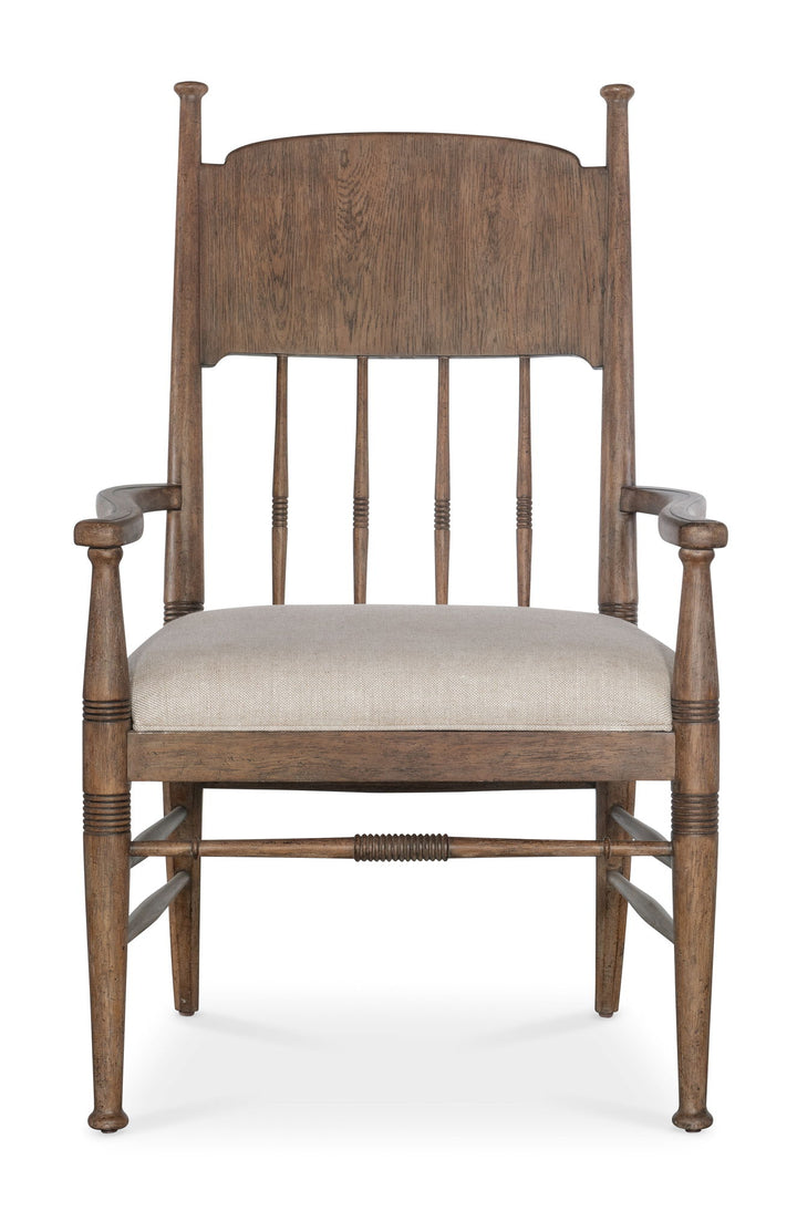 Americana - Upholstered Seat Arm Chair (Set of 2)