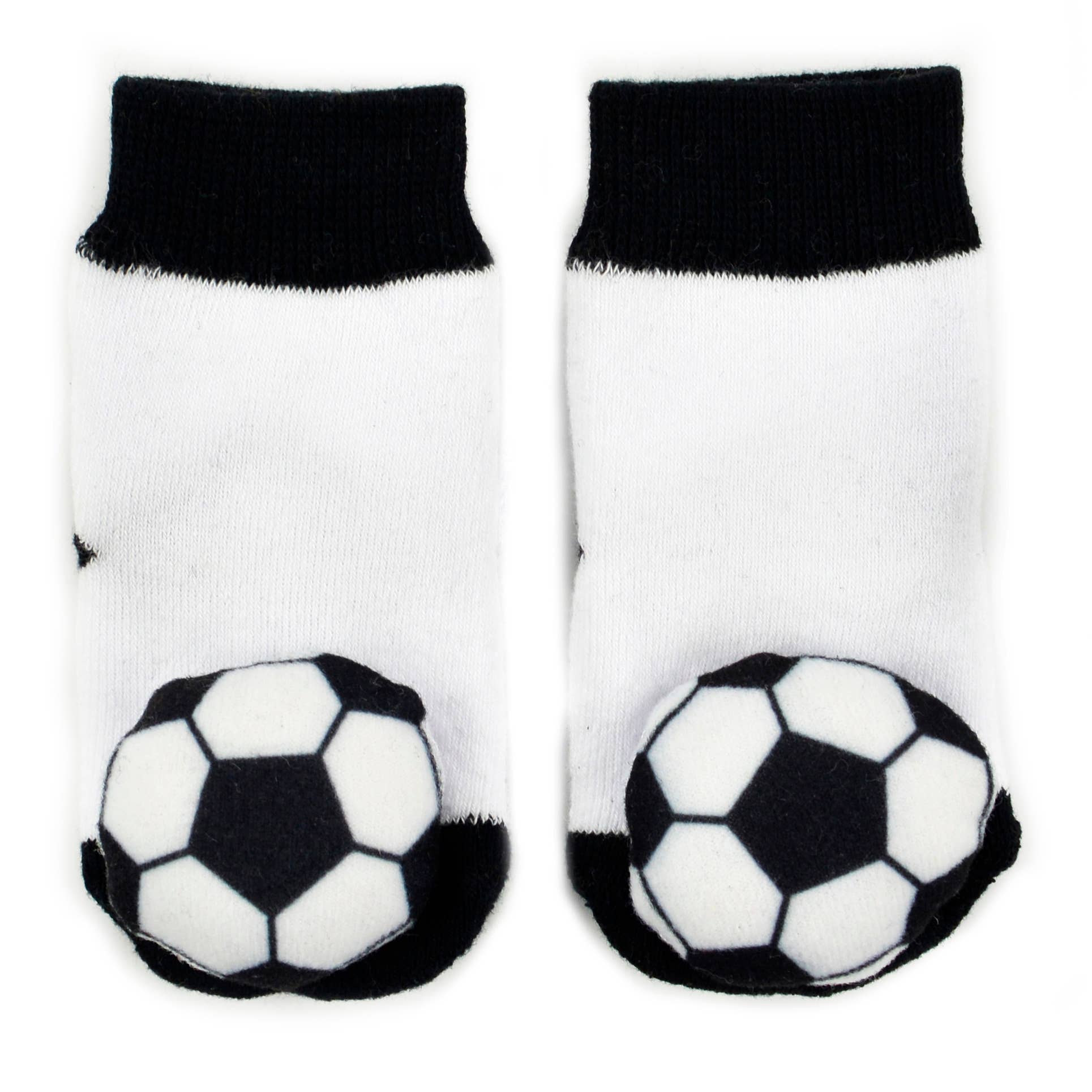 Soccer Boogie Toes Rattle Socks: 0-1Y