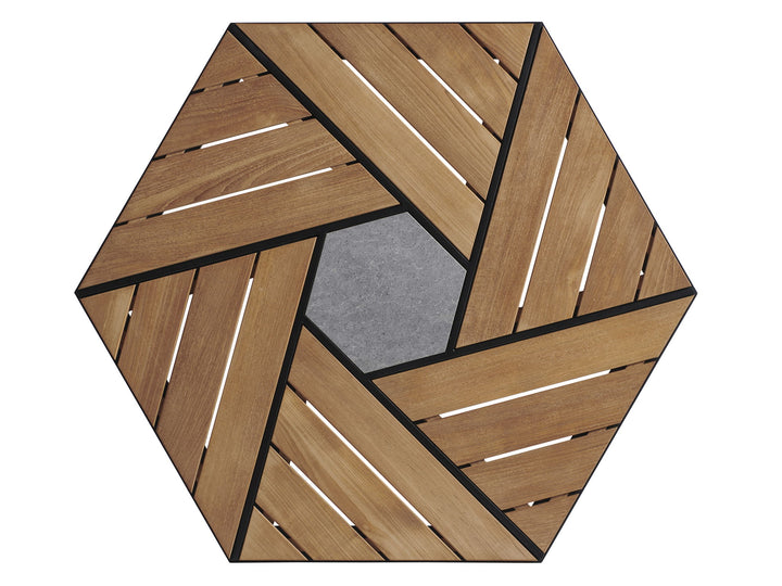South Beach - Hexagonal Cocktail Table - Dark Gray