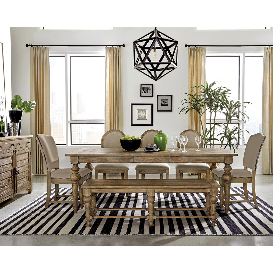 Sonora - Dining Bench - Snowy Desert