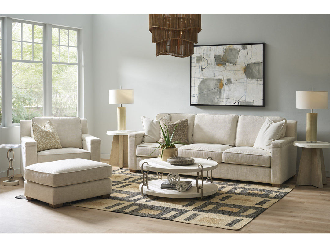 Leah - Ottoman - Beige
