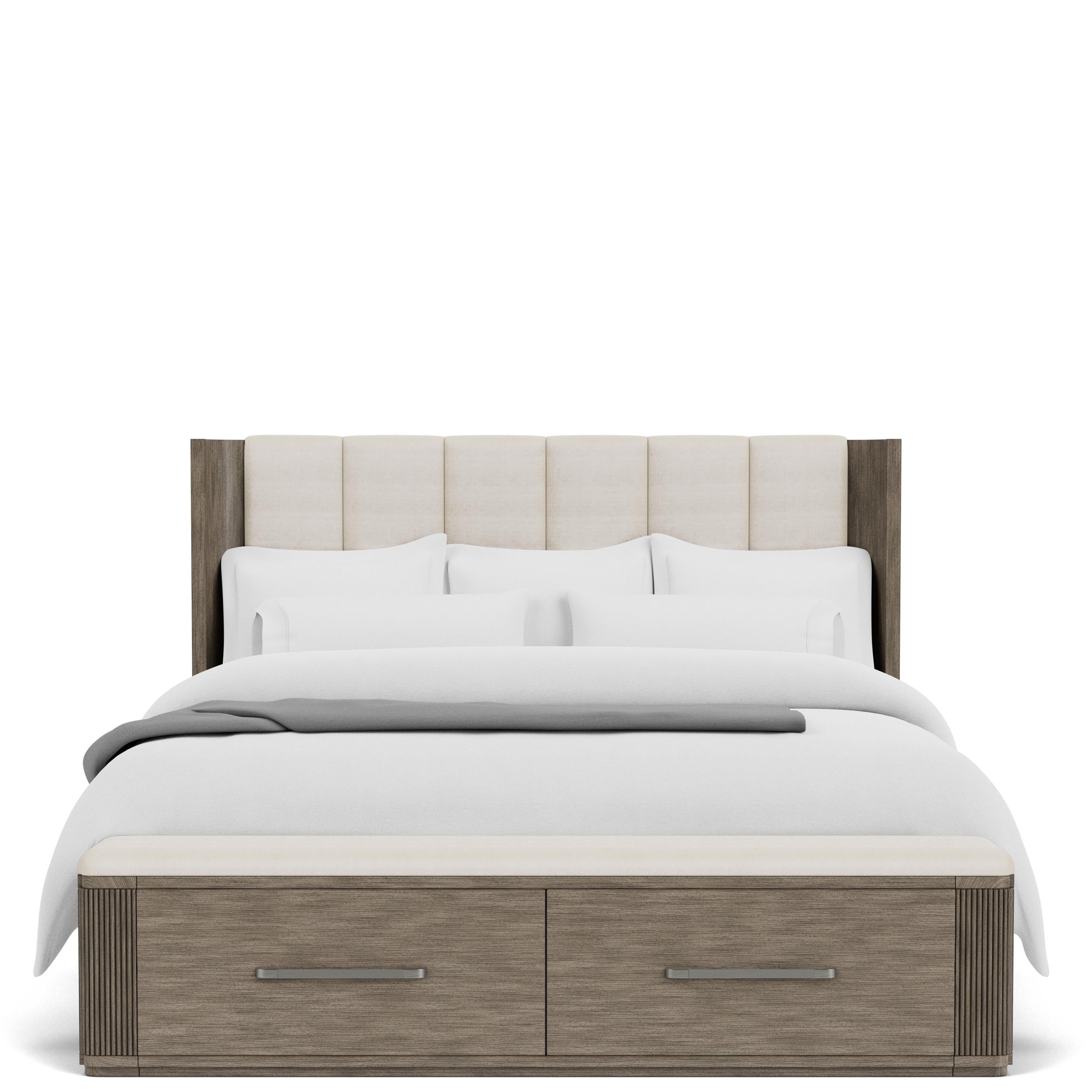Sariel - Upholstered Storage Bed