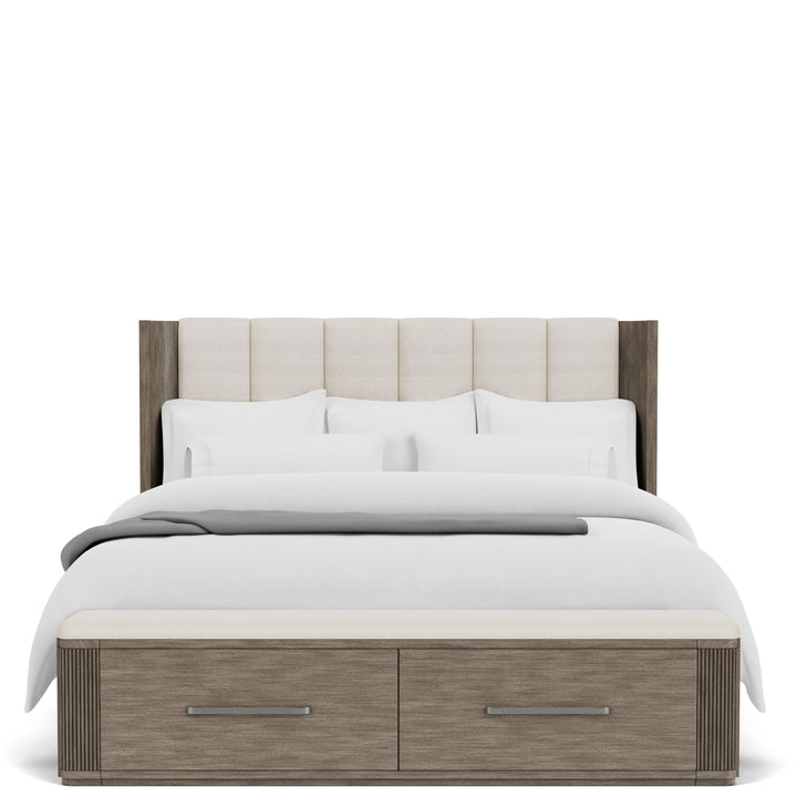 Sariel - Upholstered Storage Bed