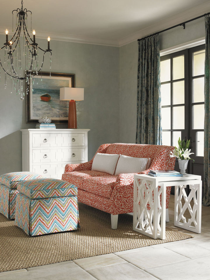 Ivory Key - Somers Isle Hall Chest - White