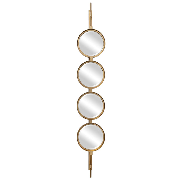Button - Mirror - Gold