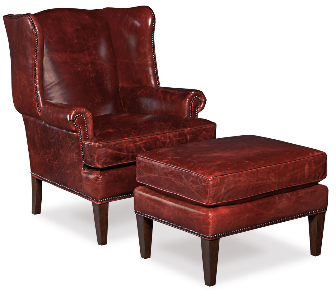 CC - Blakeley Club Chair - Dark Red