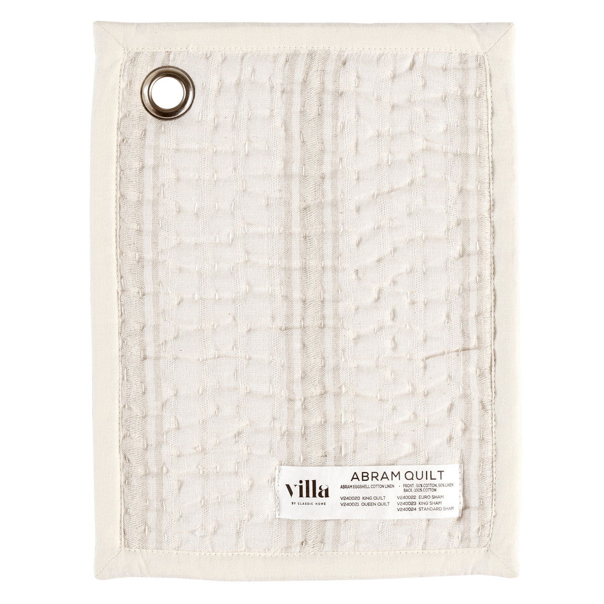 Abram - Cotton Linen Quilt