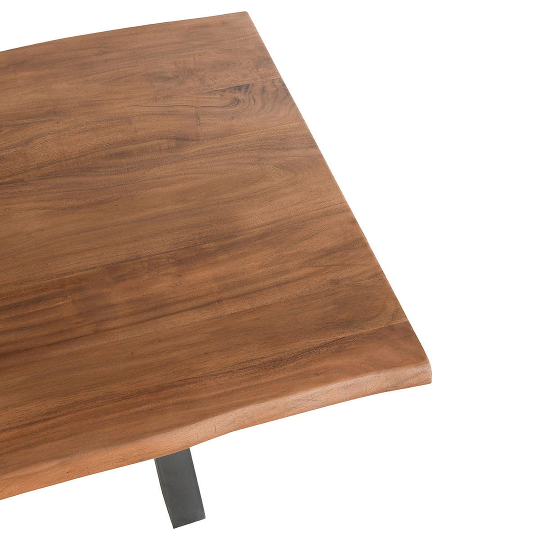 Bellamy - Dining Table - Honey / Black