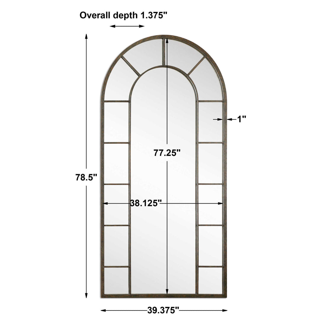 Dillingham - Arch Mirror - Black