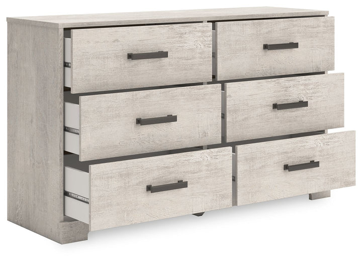 Shawburn - Gray - Six Drawer Dresser
