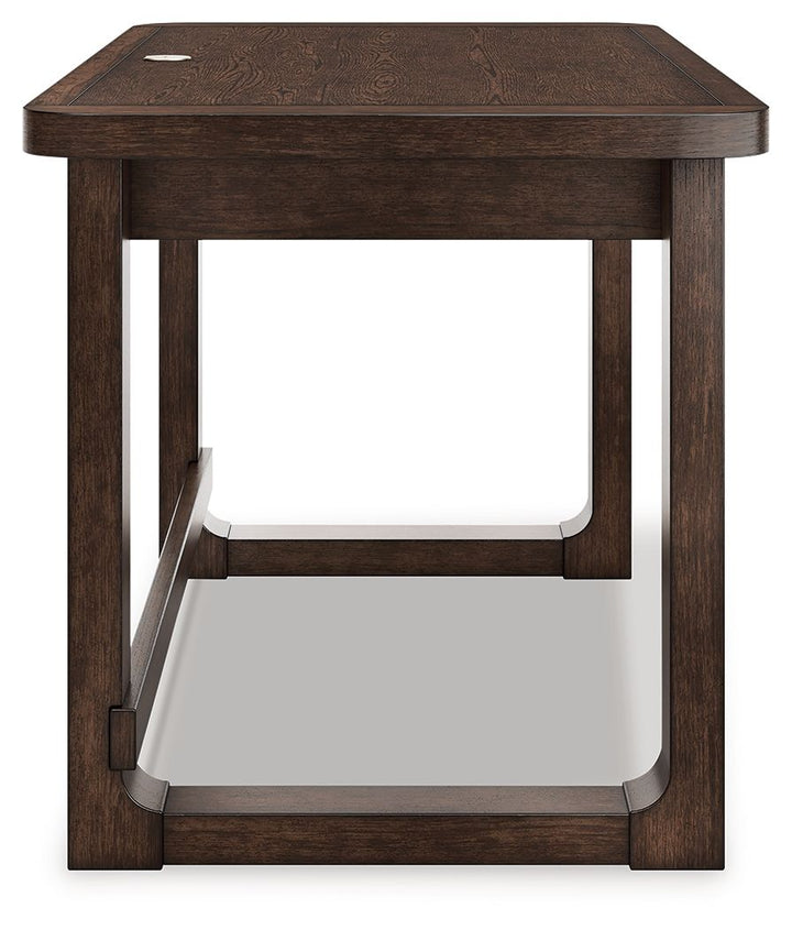 Breckington - Dark Brown - Home Office Desk