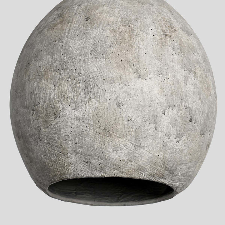 Teresa - Concrete Pendant - Deep Gray
