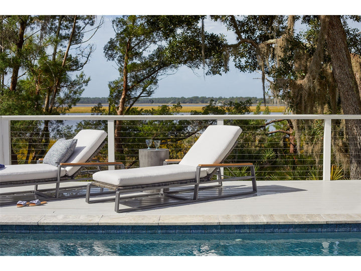 Coastal Living Outdoor / San Clemente - Chaise Lounge - Black