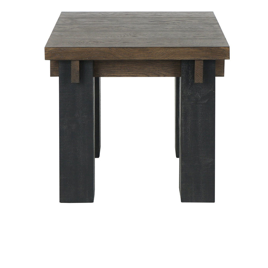 Duncan - End Table - Driftwood Black