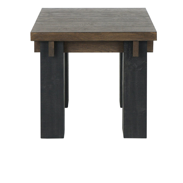 Duncan - End Table - Driftwood Black