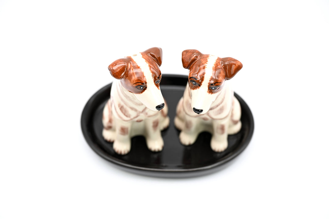 SP962 SALT AND PEPPER SHAKER Jack Russell
