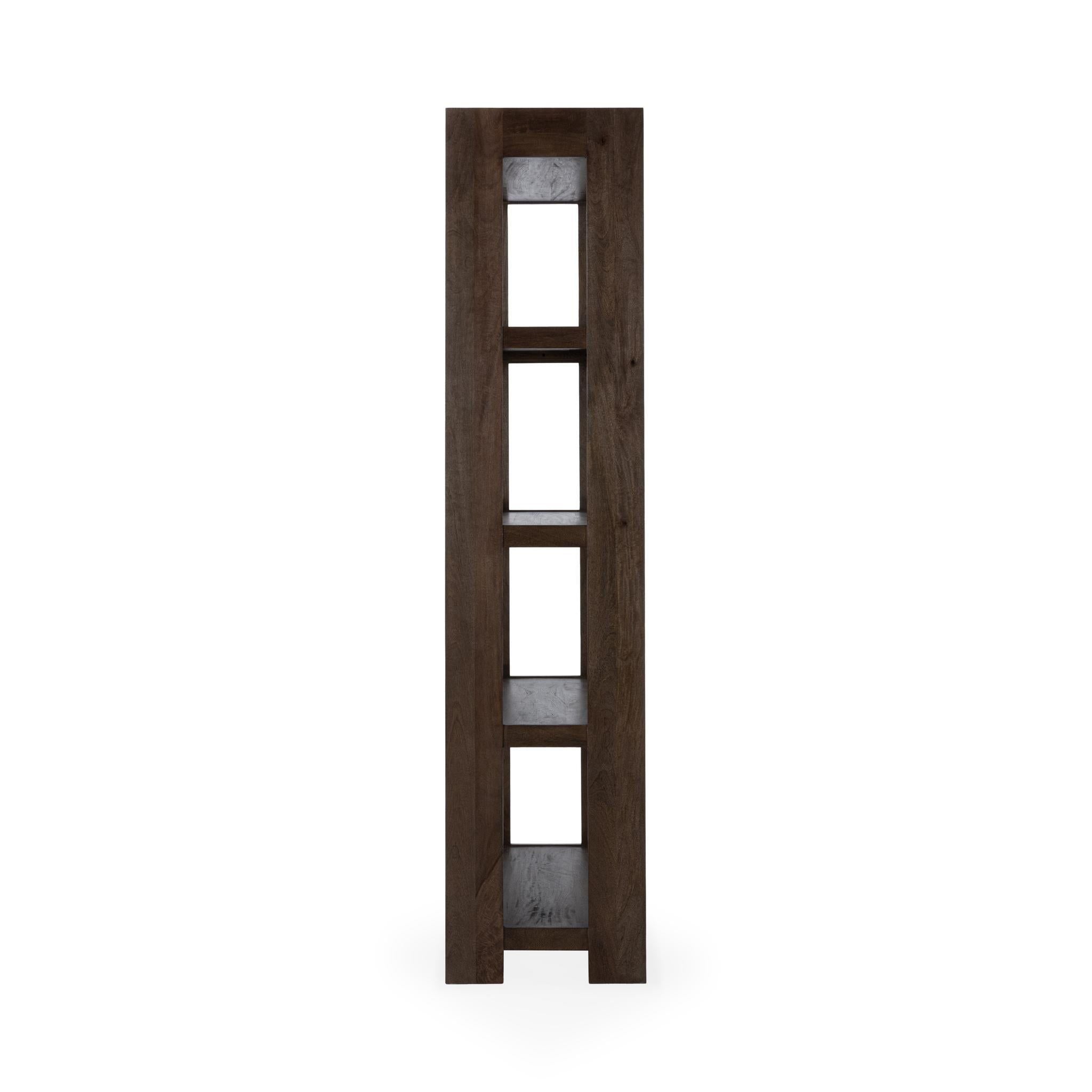 Marine - Bookcase - Cocoa Brown