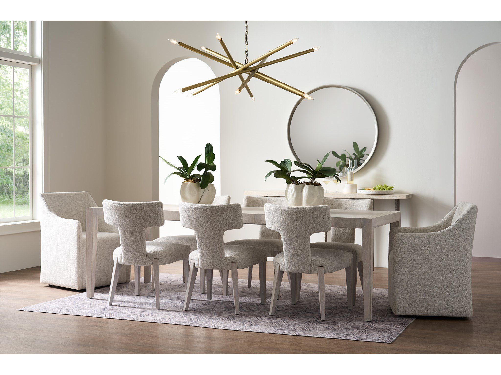 Avaline - Dining Table - Gray