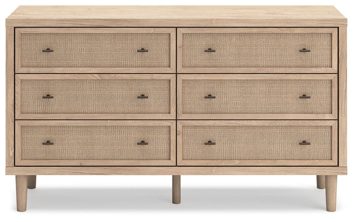 Cielden - Two-Tone - Six Drawer Dresser