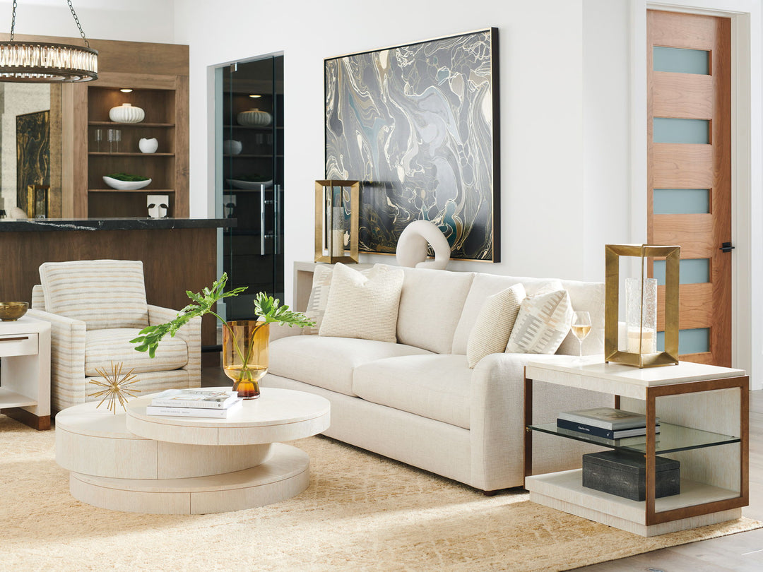 Carmel - Point Lobos Rectangular End Table - Beige