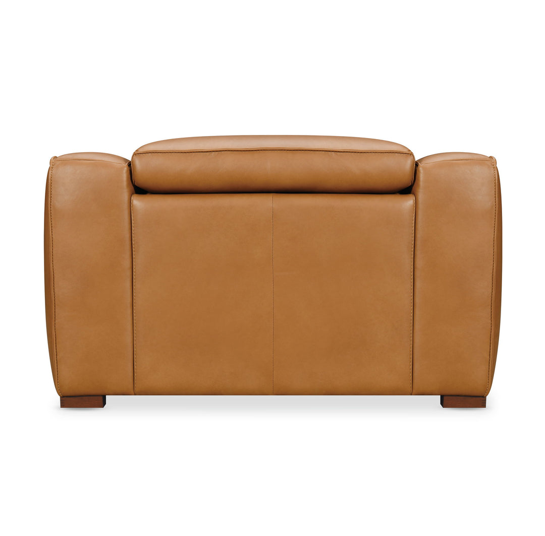 MS - Fresco Power Recliner With Power Headrest - Light Brown