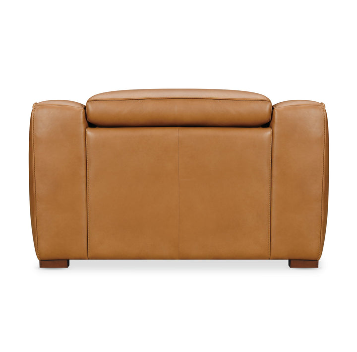 MS - Fresco Power Recliner With Power Headrest - Light Brown