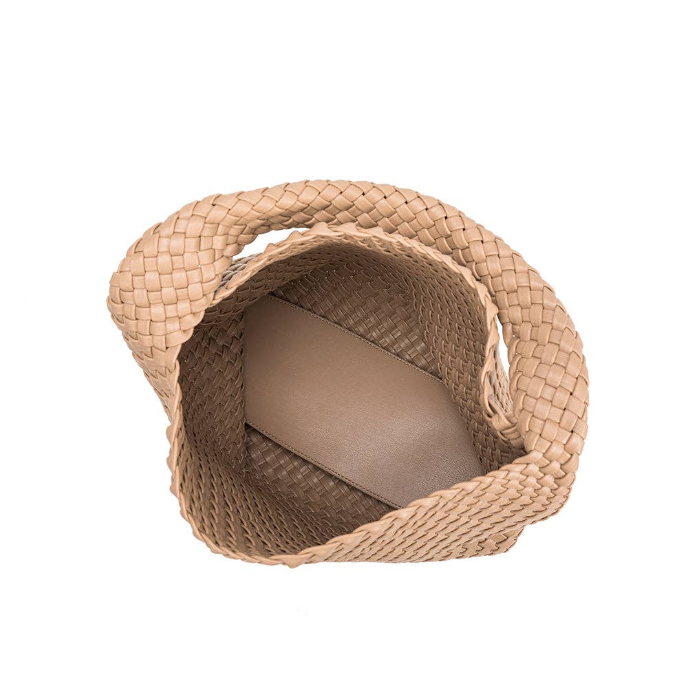 Johanna Nude Recycled Vegan Shoulder Bag Pre-Order 1/30