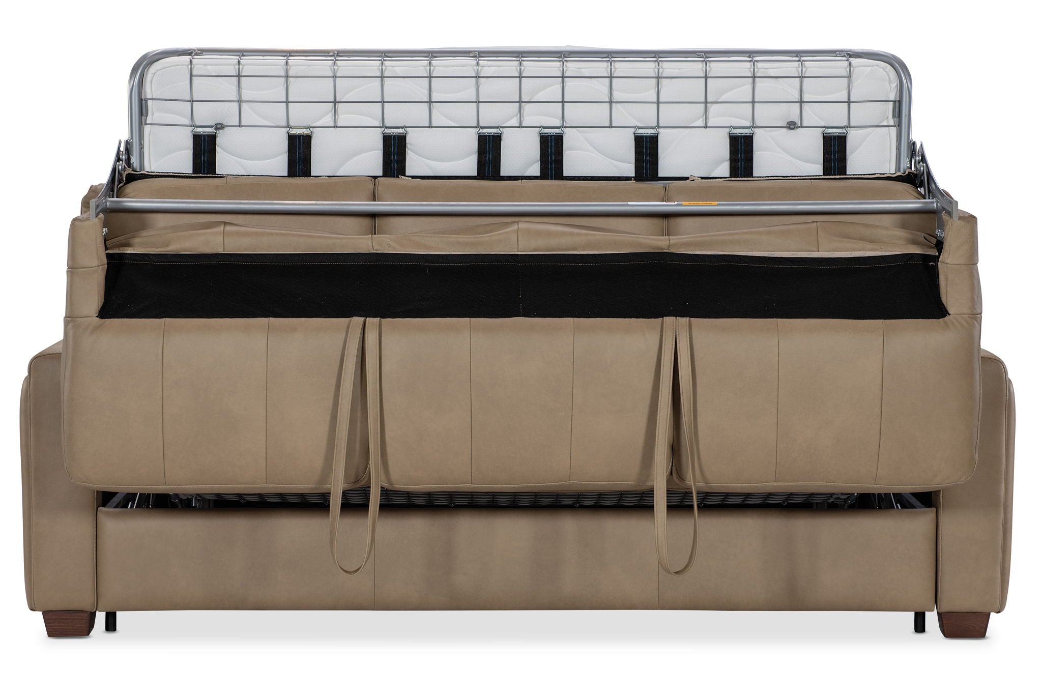 SS - Griffin Queen Sleeper Sofa - Light Brown