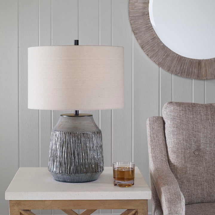 Neolithic - Table Lamp - Blue-Gray