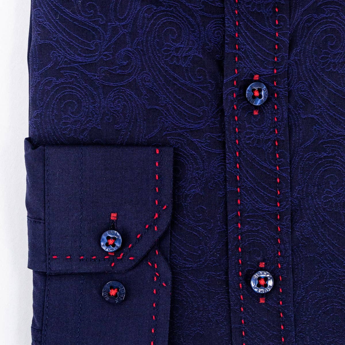 Osiris Jacquard Numbered PM Edition Shirt: NAVY / L