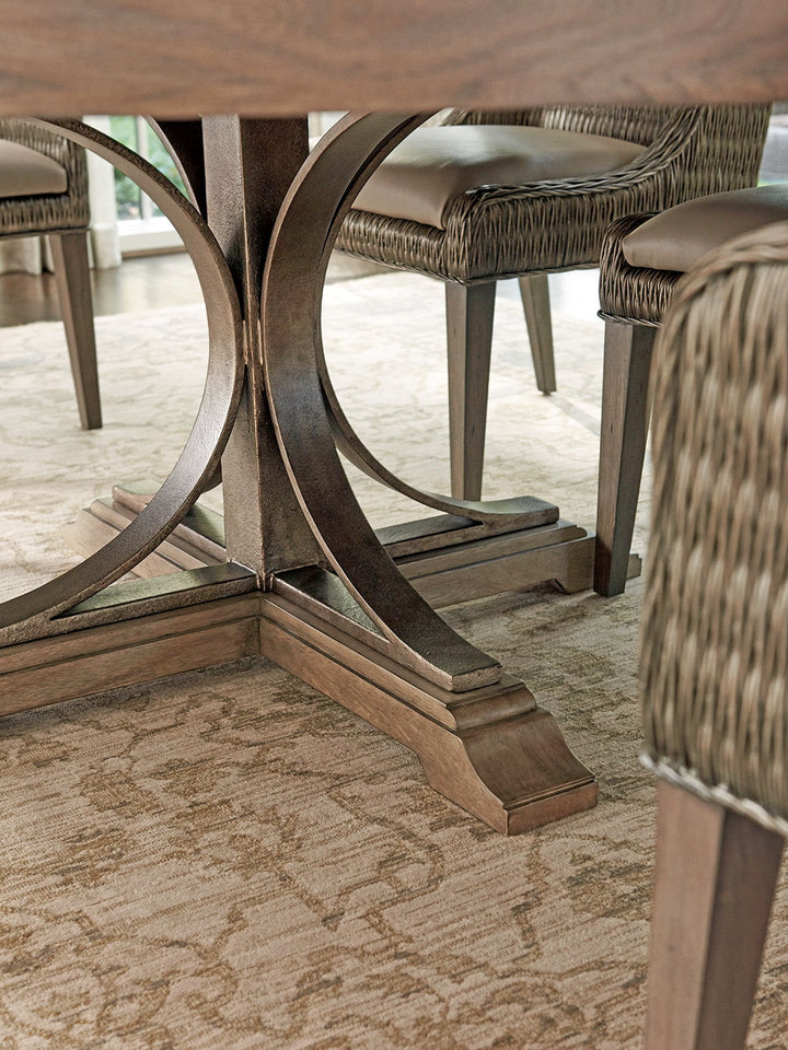 Cypress Point - Atwell Dining Table - Dark Brown