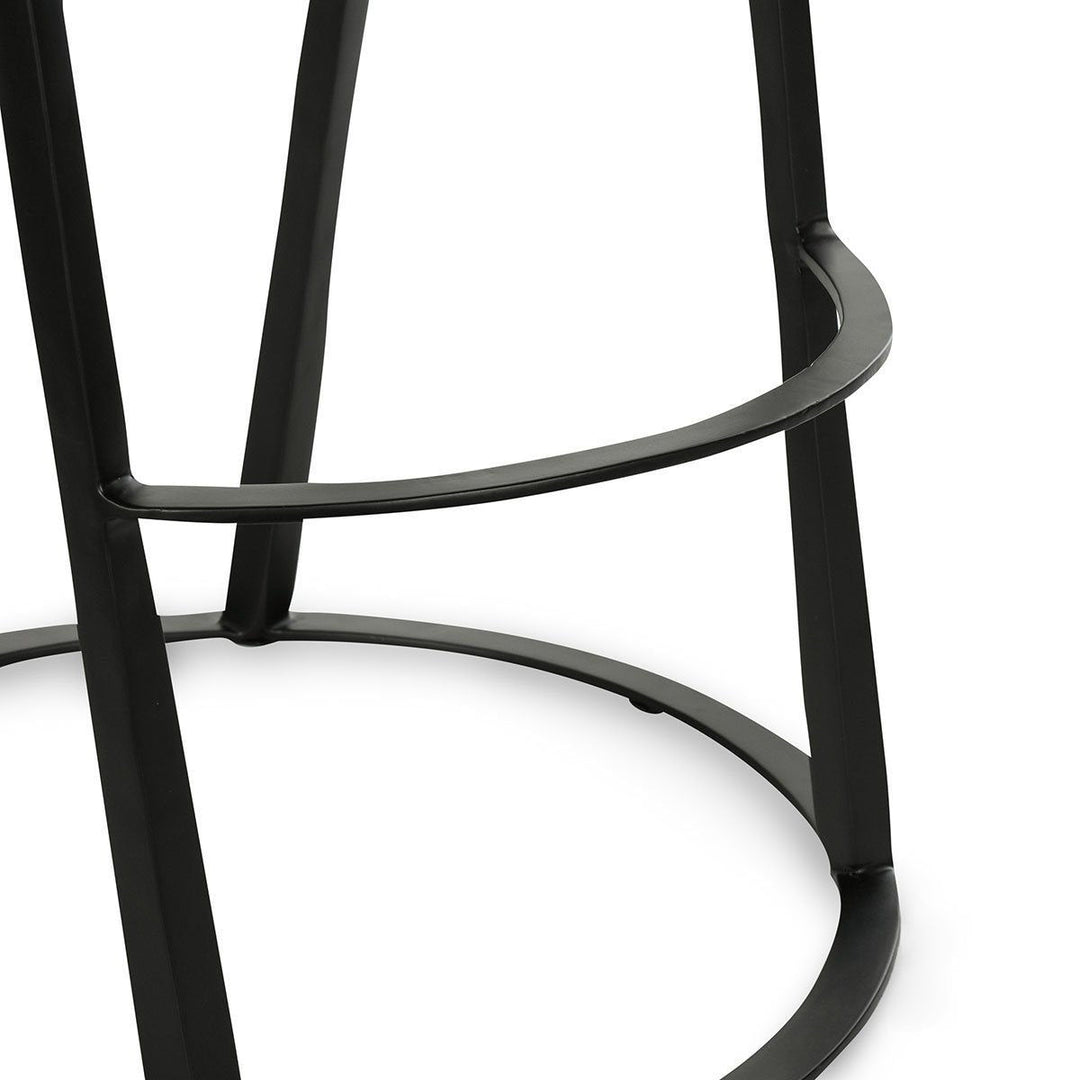 Sawyer - Leather Counter Stool - Chestnut Brown