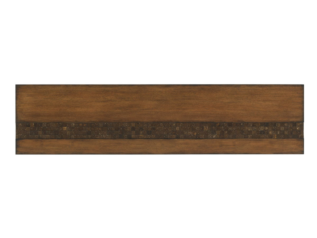 Island Fusion - Turtle Island Console - Dark Brown