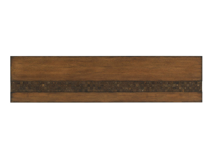 Island Fusion - Turtle Island Console - Dark Brown